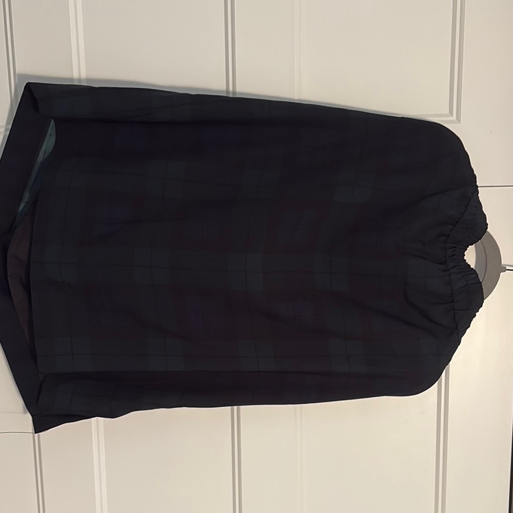 J. Crew Black Midi Skirt